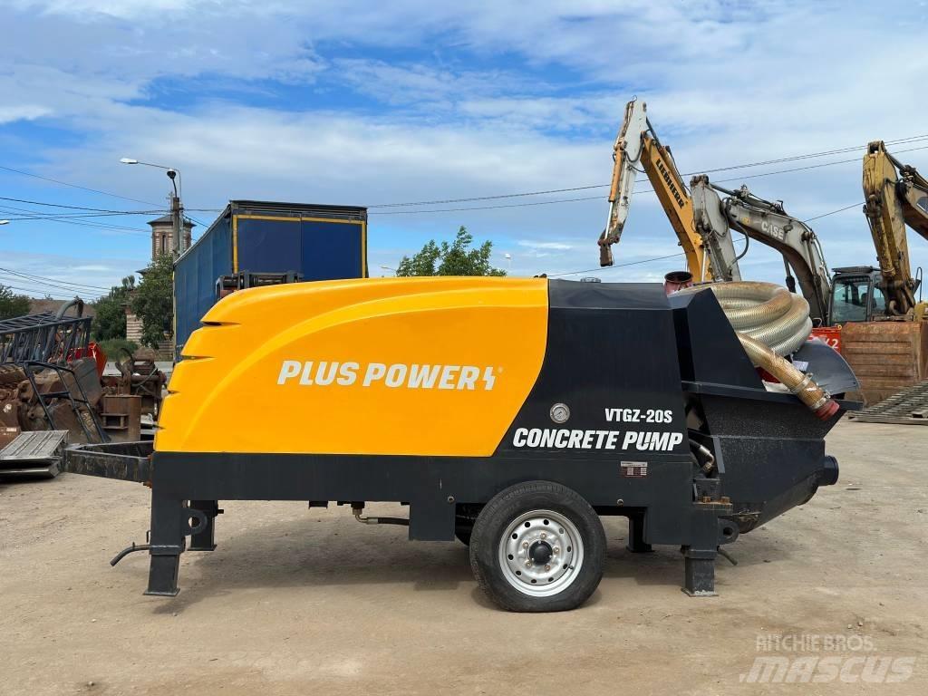 Plus Power VTGZ-20S Бетонопомпи

