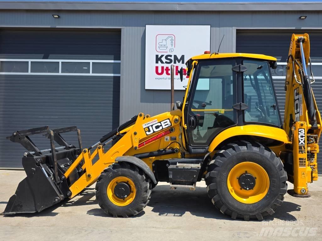 JCB 3 CX Товарач със заден ексватор