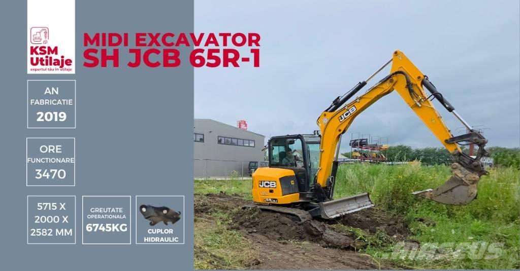 JCB 65 R-1 Товарач със заден ексватор