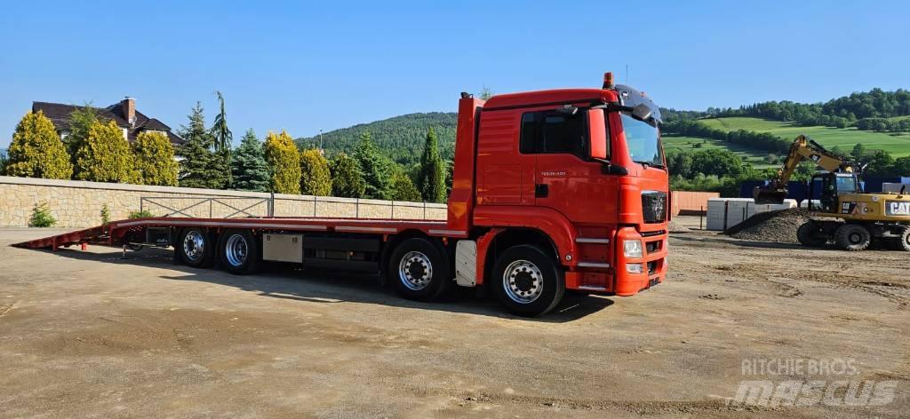 MAN TGS 35.400 Бордови камион / автолебедка