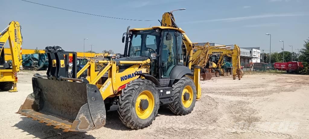 Komatsu WB 93 S-8 Товарач със заден ексватор