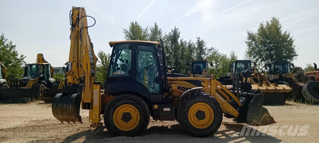 Komatsu WB 93 S-8 Товарач със заден ексватор