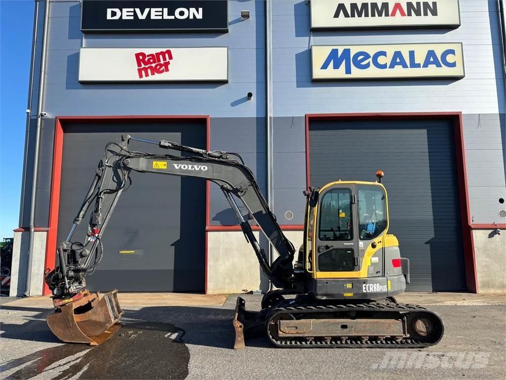Volvo ecr88 Мини екскаватори < 7 т