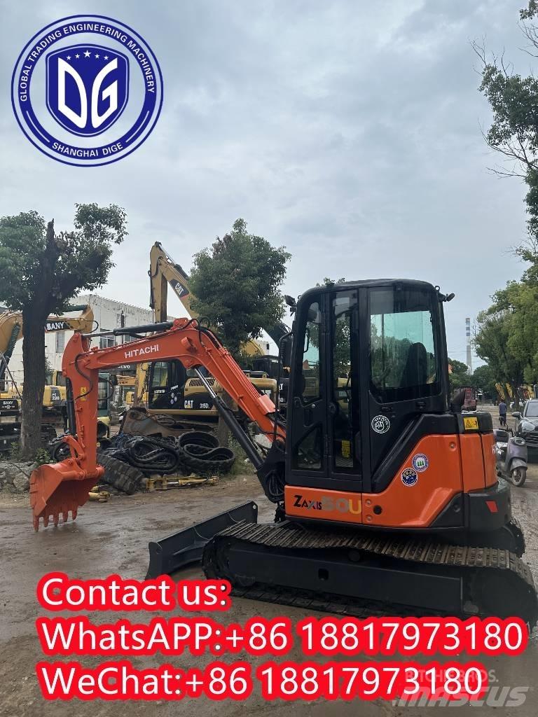 Hitachi ZX 50 U Мини екскаватори < 7 т