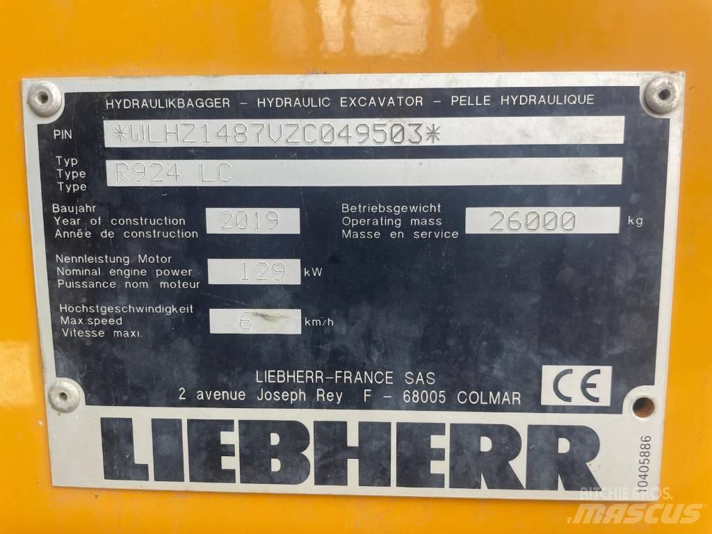 Liebherr R924 G8 Верижен екскаватор