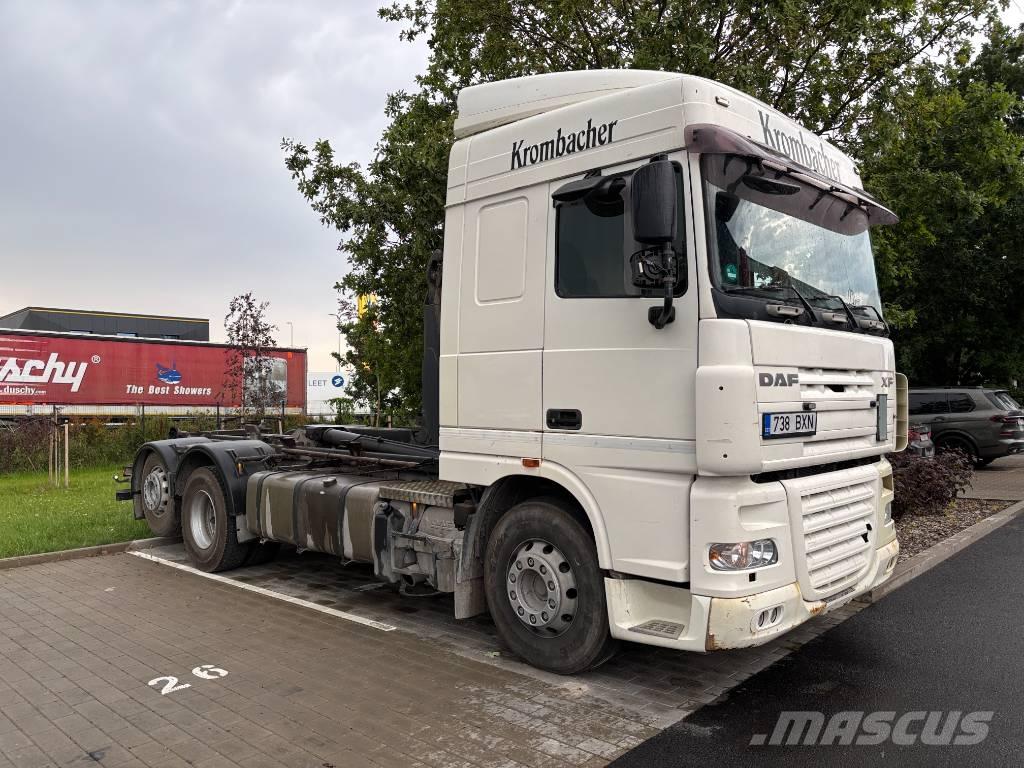 DAF XF 105 Камиони с кран с кука