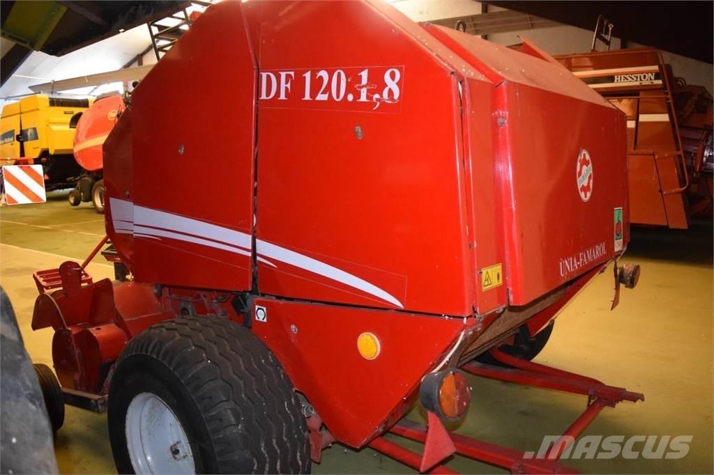 Unia DF 120.1.8 Сламопреси за кръгли бали

