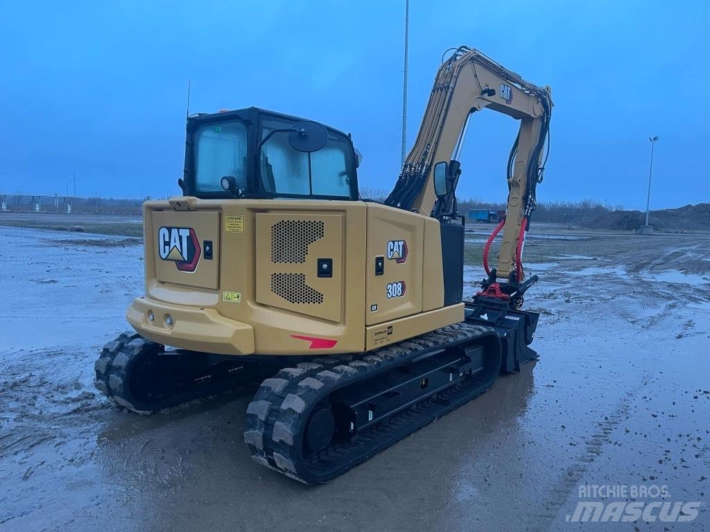 CAT 308 Средни екскаватори 7т - 12т