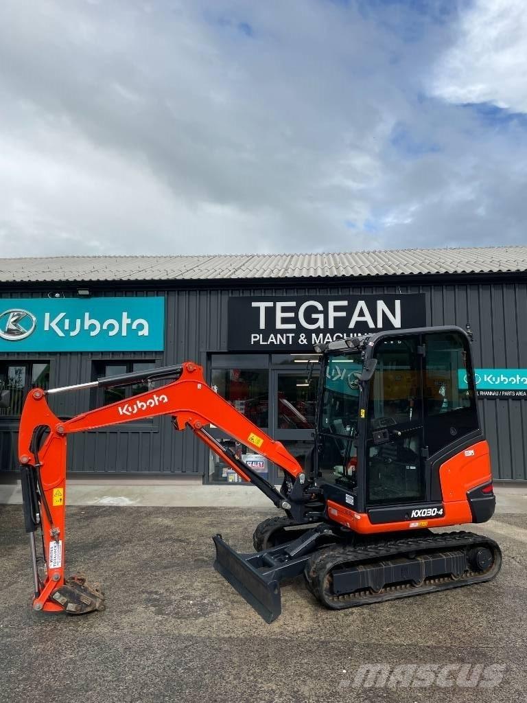 Kubota KX 030-4 Мини екскаватори < 7 т