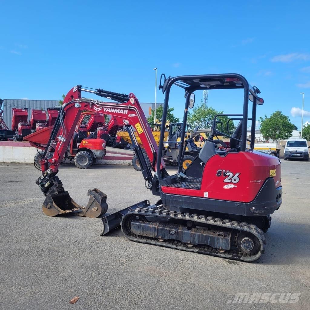 Yanmar SV26 Ess+ Мини екскаватори < 7 т