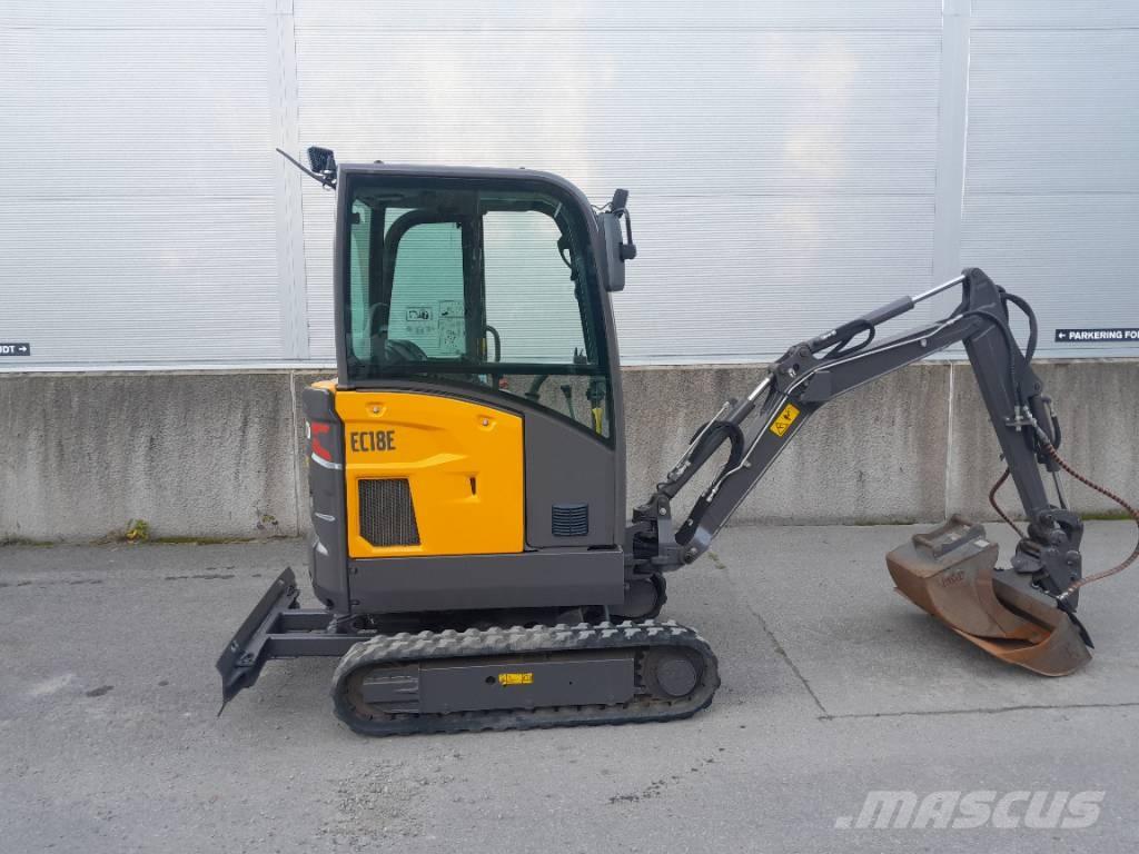 Volvo EC18E Мини екскаватори < 7 т