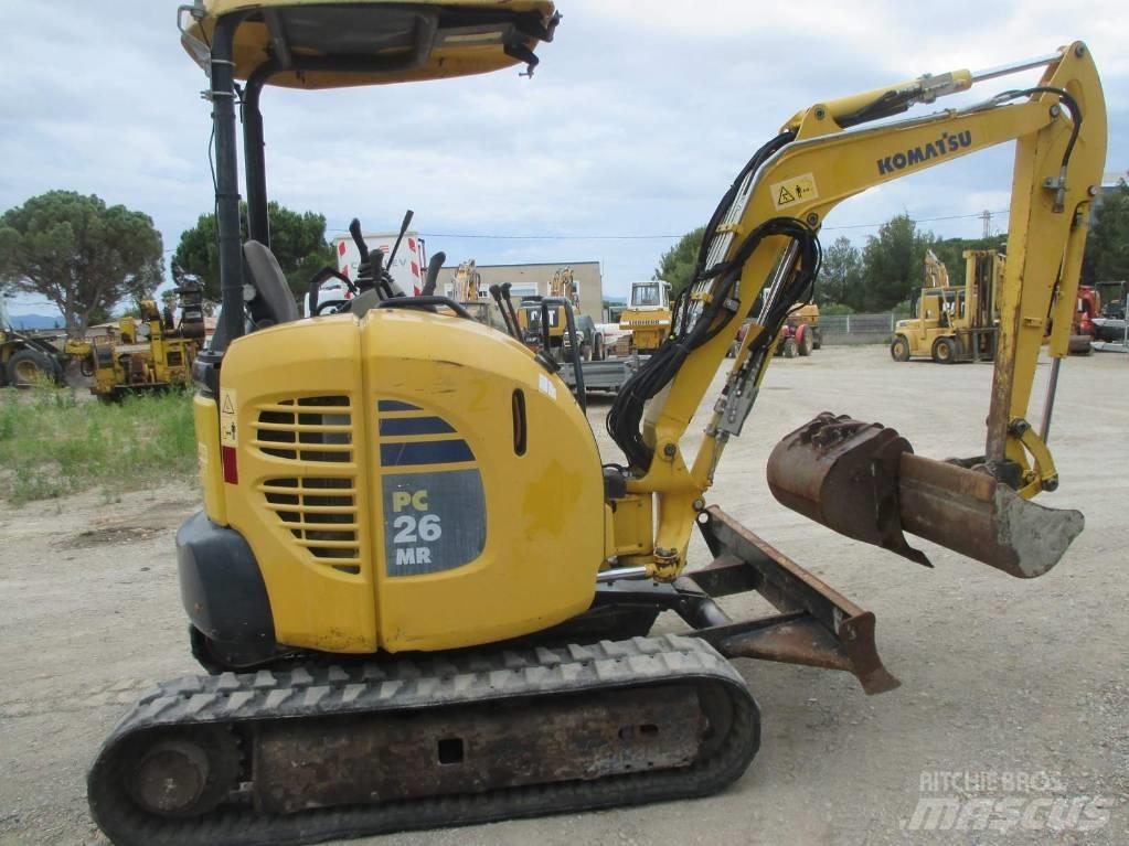 Komatsu PC 26 MR-3 Мини екскаватори < 7 т