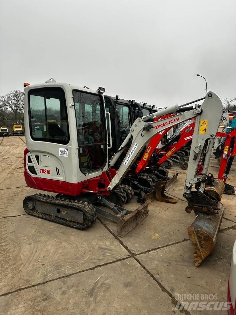 Takeuchi TB 216 Мини екскаватори < 7 т