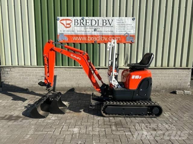 Kubota U 10-3 Мини екскаватори < 7 т