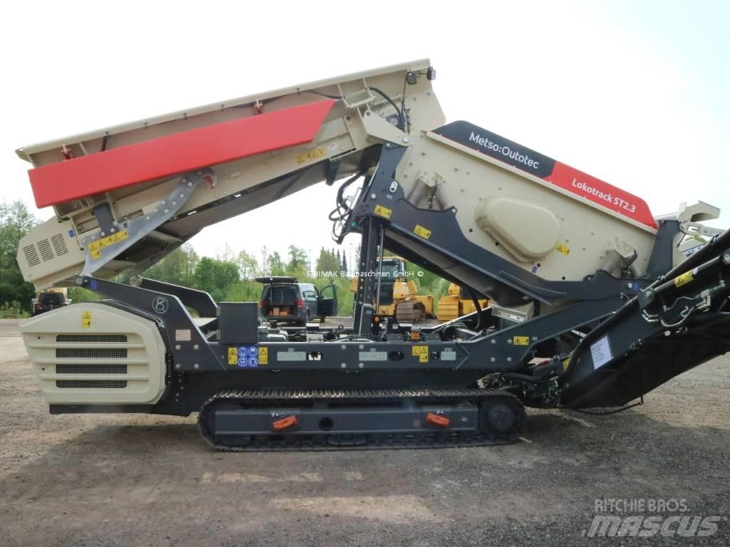 Metso ST 2.3 Мобилни скрийнери
