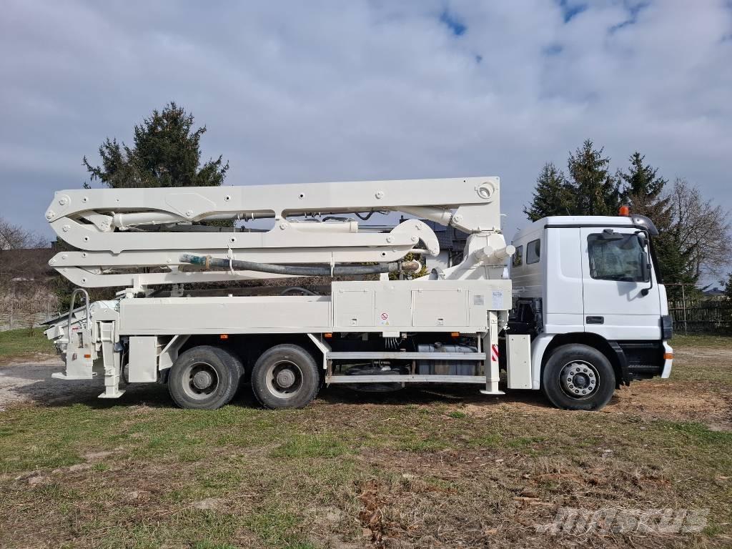 Mercedes-Benz Actros Бетонопомпи
