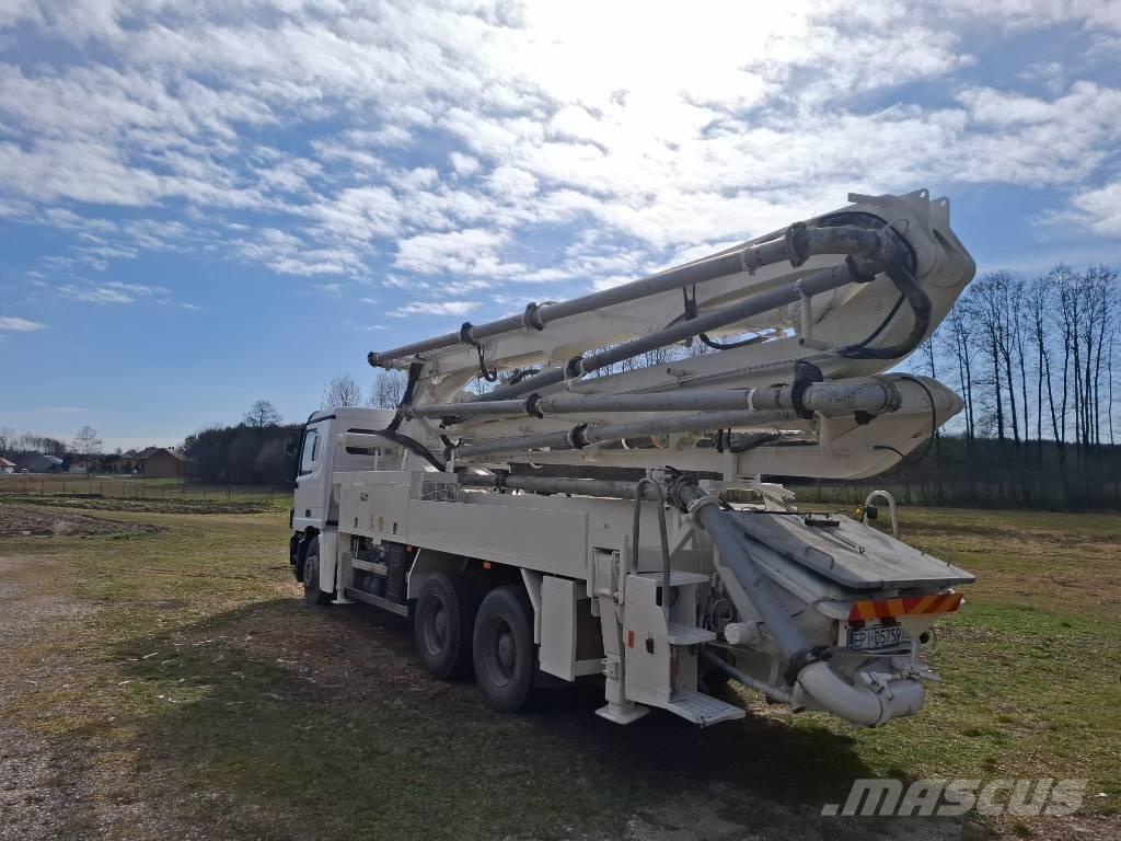 Mercedes-Benz Actros Бетонопомпи
