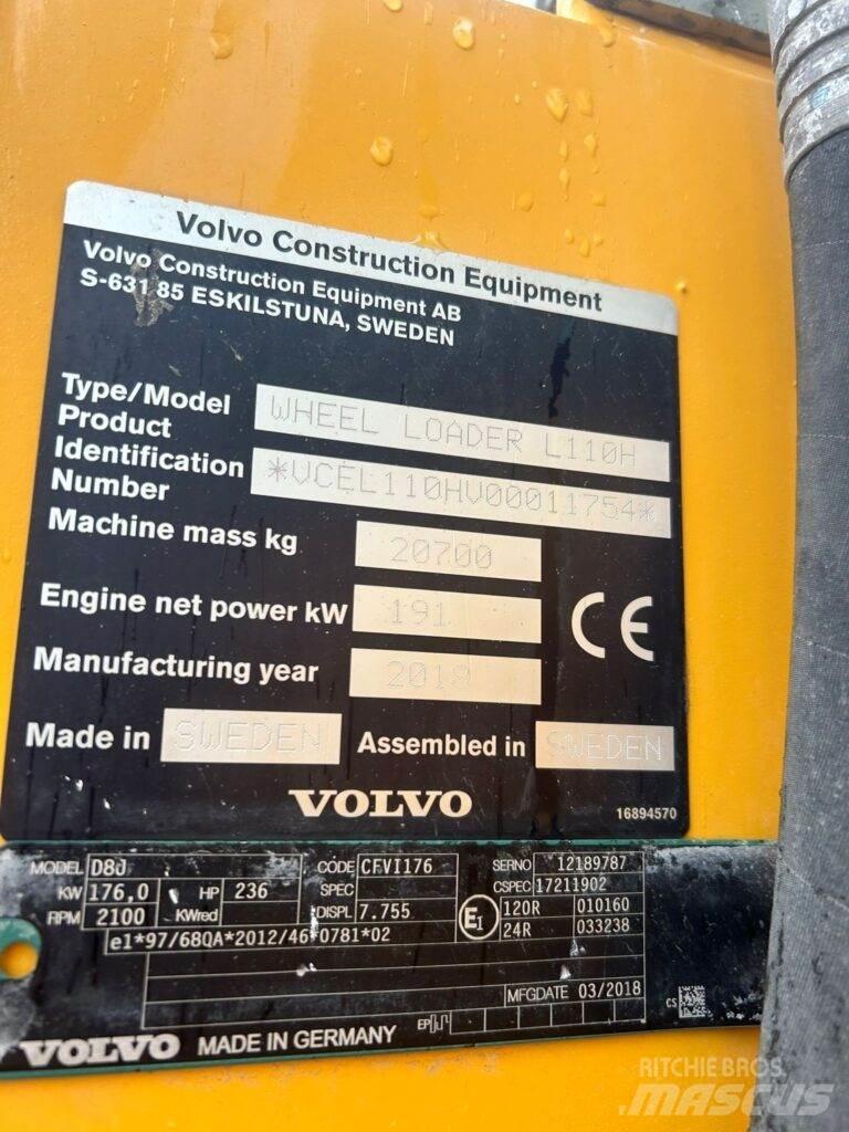 Volvo L110H Колесни товарачи