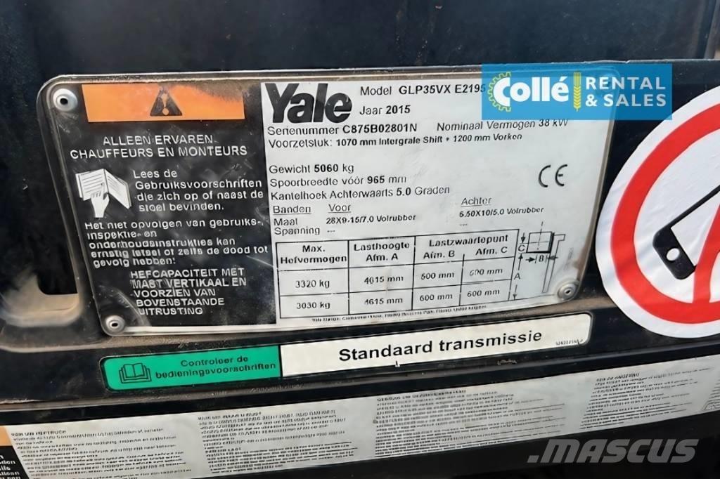Yale GLP 35 VX | 2015 Камиони с АГУ
