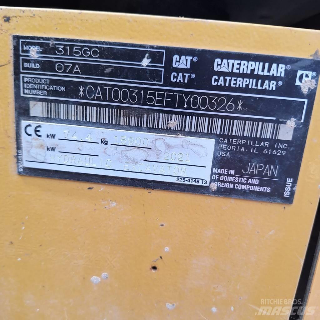 CAT 315 Верижен екскаватор