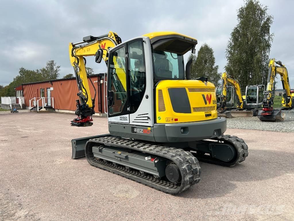 Wacker Neuson EZ80 Средни екскаватори 7т - 12т