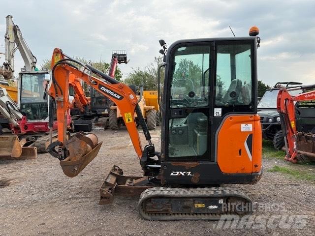 Doosan DX 19Z Мини екскаватори < 7 т