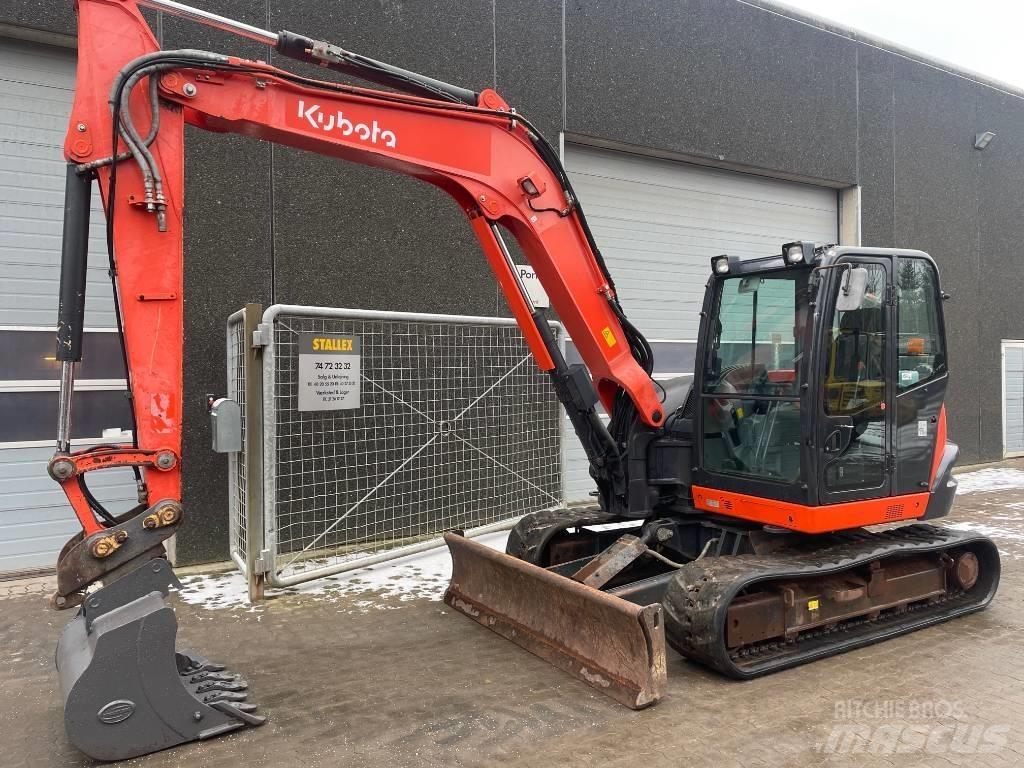 Kubota KX080-4a Средни екскаватори 7т - 12т
