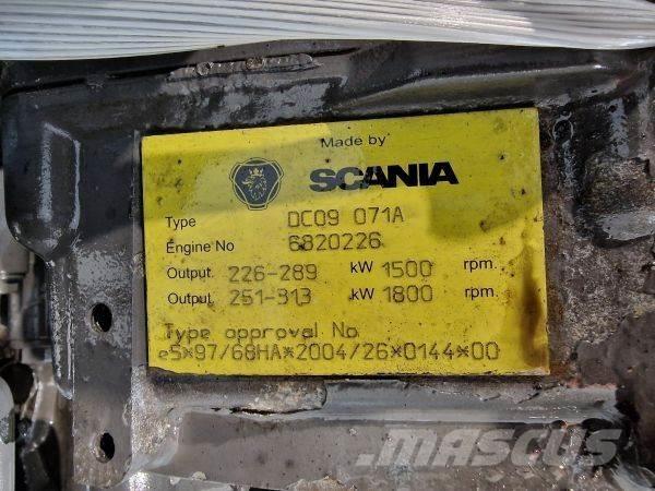 Scania DC09 71A Двигатели