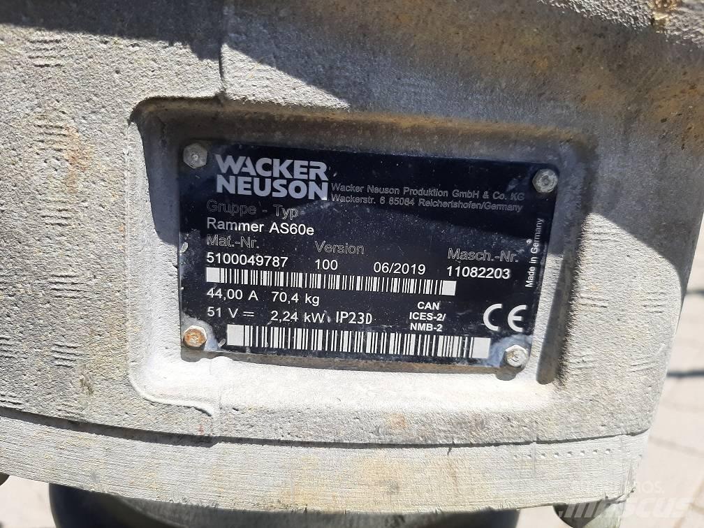 Wacker Neuson AS60e Пробки