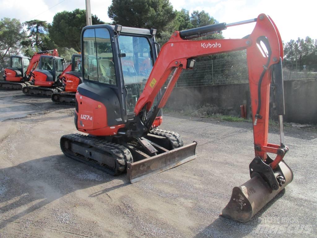 Kubota U 27-4 Мини екскаватори < 7 т