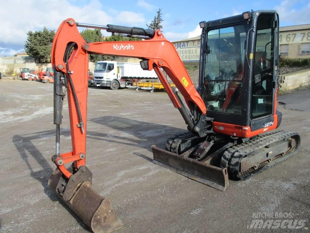Kubota U 27-4 Мини екскаватори < 7 т