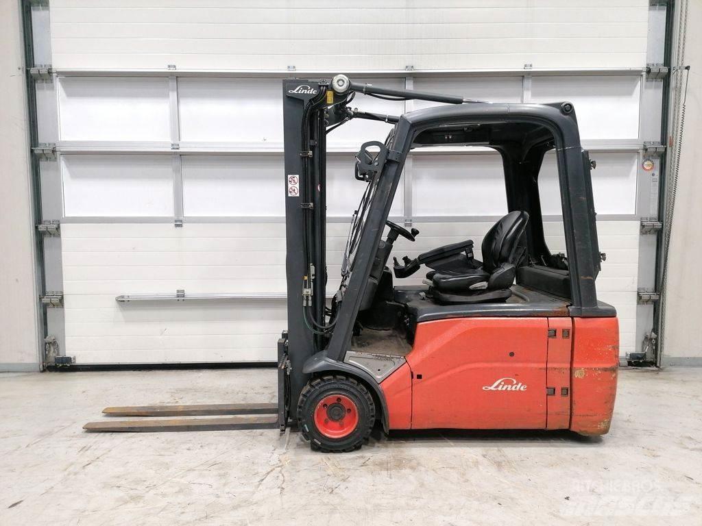 Linde E18L-01 Електрически вилични кари-повдигачи