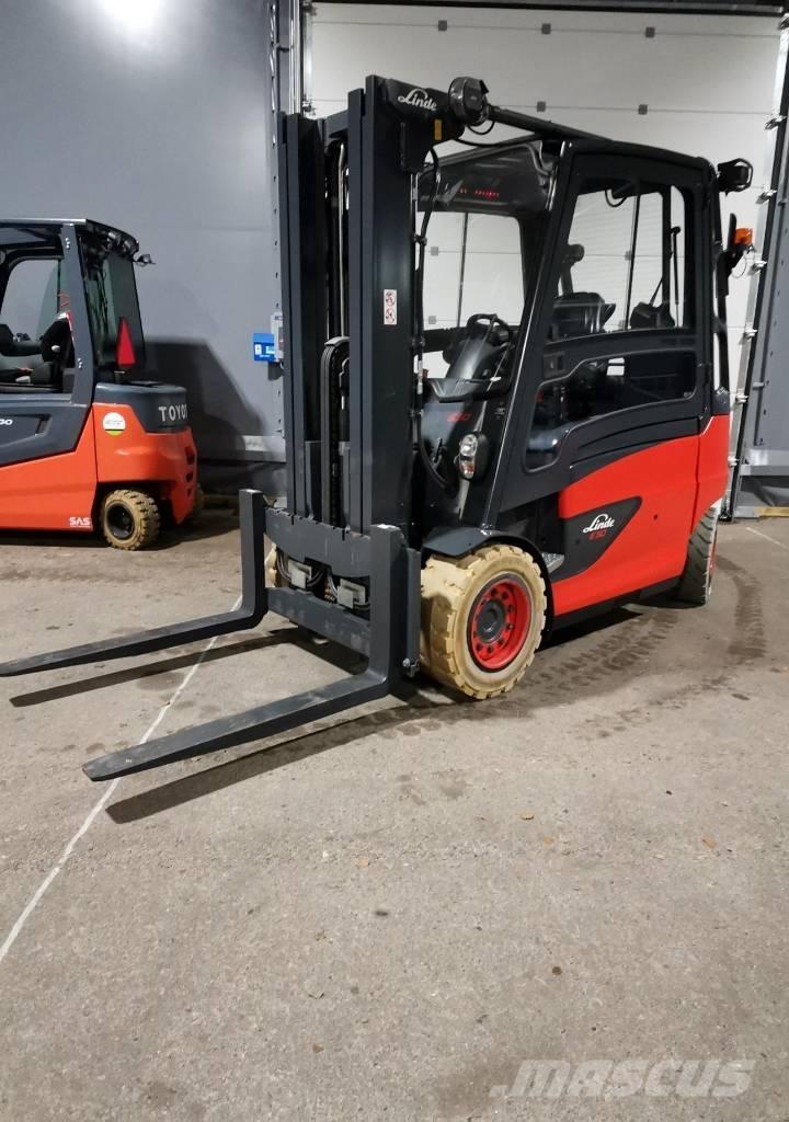 Linde E50HL-01 Електрически вилични кари-повдигачи
