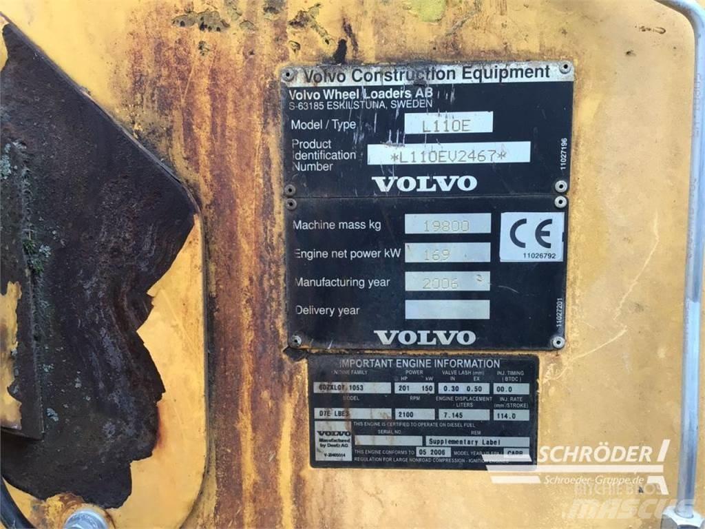 Volvo L 110 E Колесни товарачи