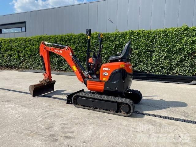 Kubota U 10-3 Мини екскаватори < 7 т