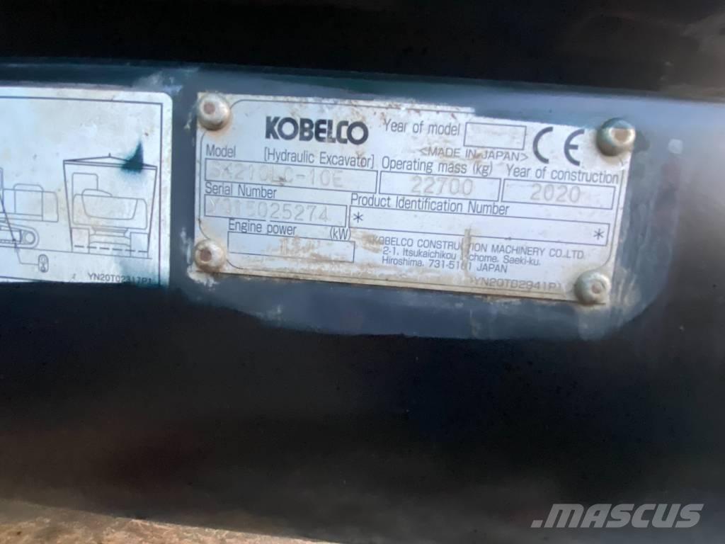 Kobelco SK210LC-10E Верижен екскаватор