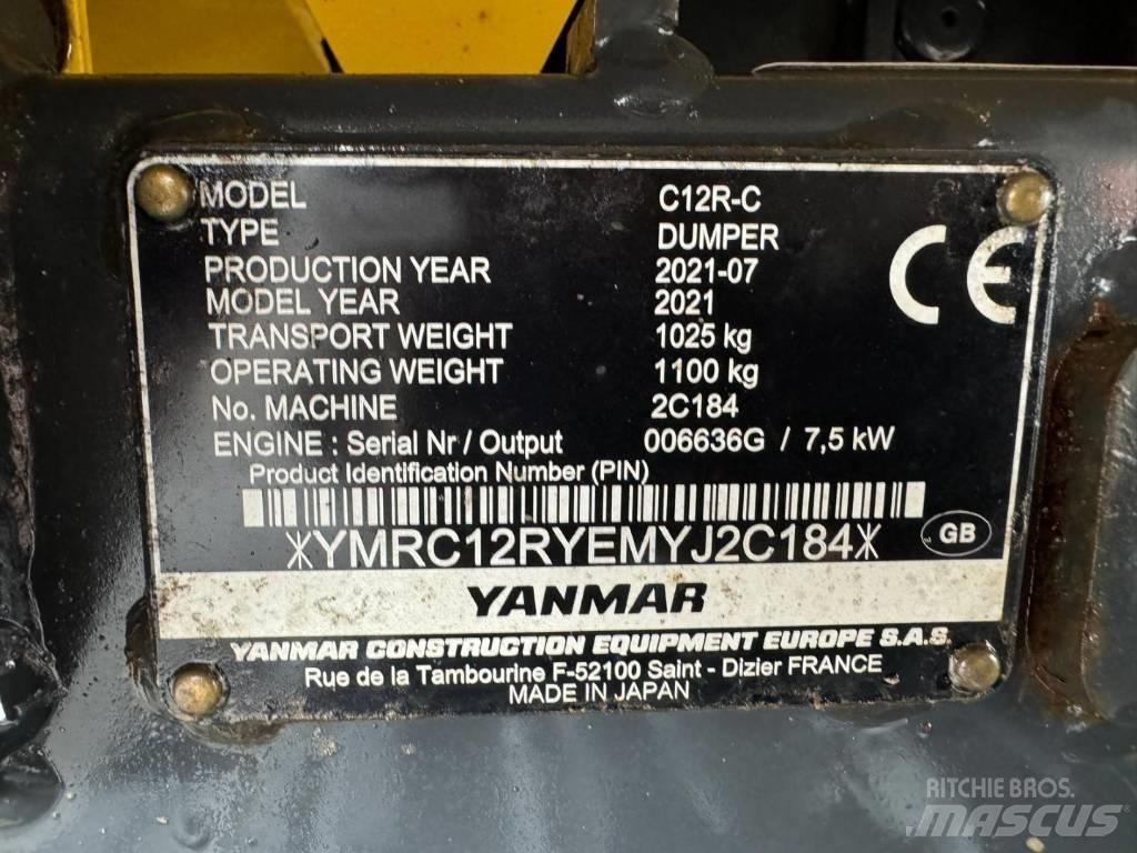 Yanmar C 12 RC Верижни дъмпери