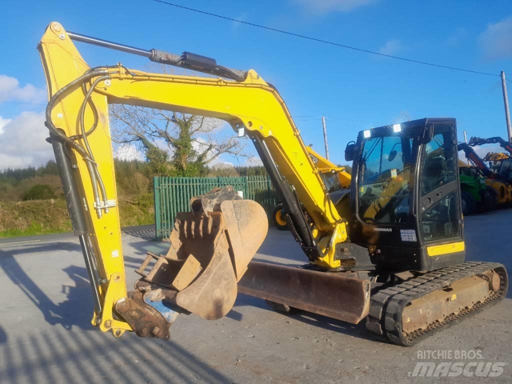 Yanmar Vio 82 Верижен екскаватор
