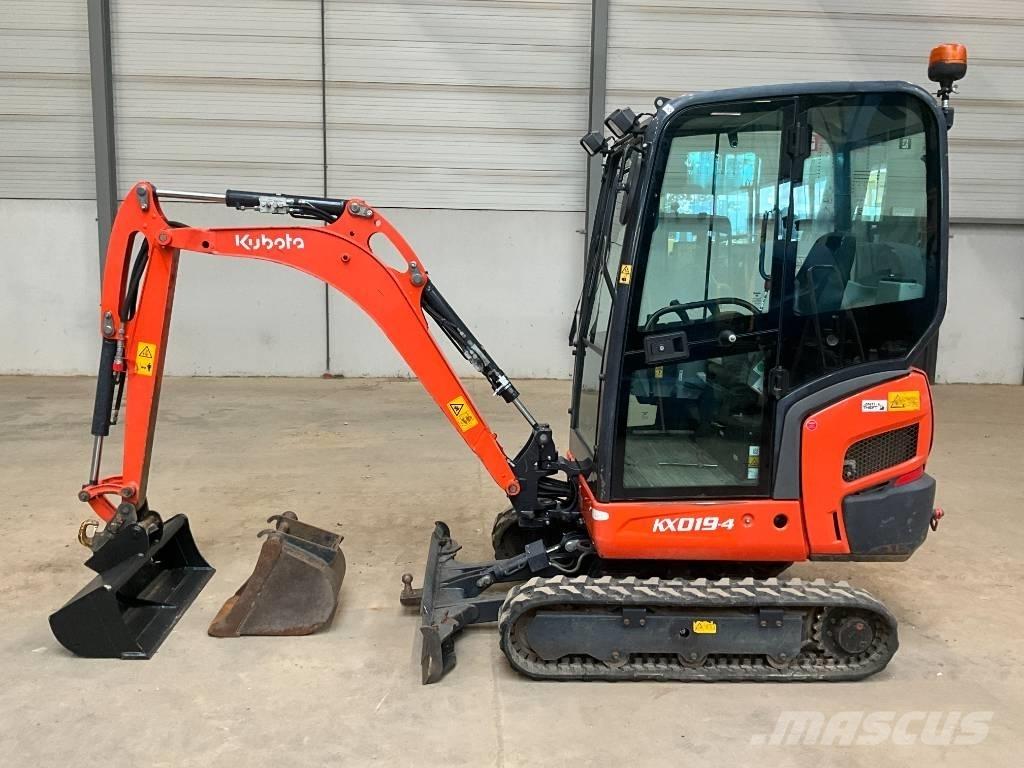 Kubota KX 019-4 Мини екскаватори < 7 т