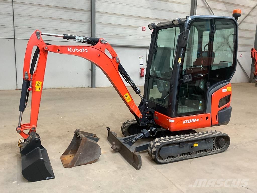 Kubota KX 019-4 Мини екскаватори < 7 т