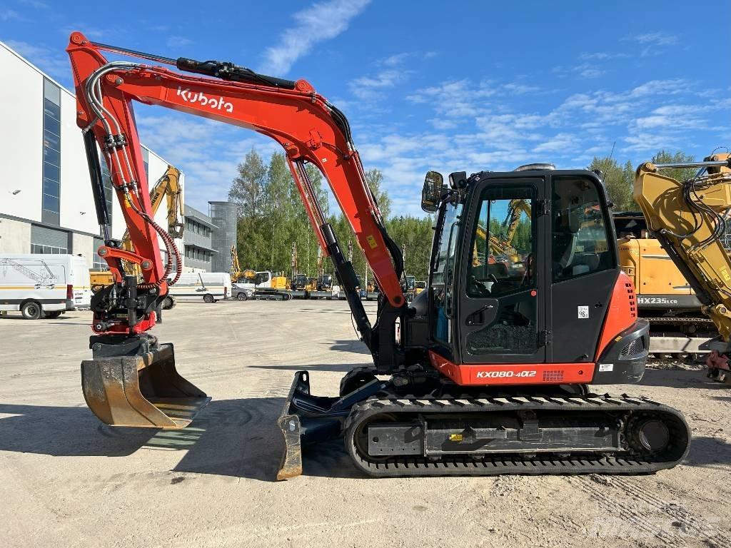 Kubota KX 080-4 A2 Средни екскаватори 7т - 12т