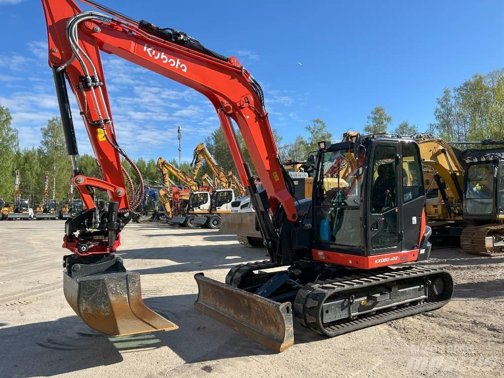 Kubota KX 080-4 A2 Средни екскаватори 7т - 12т