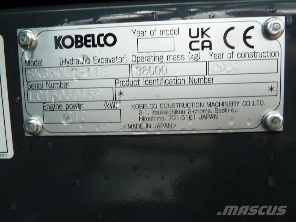 Kobelco SK350LC-11E Верижен екскаватор