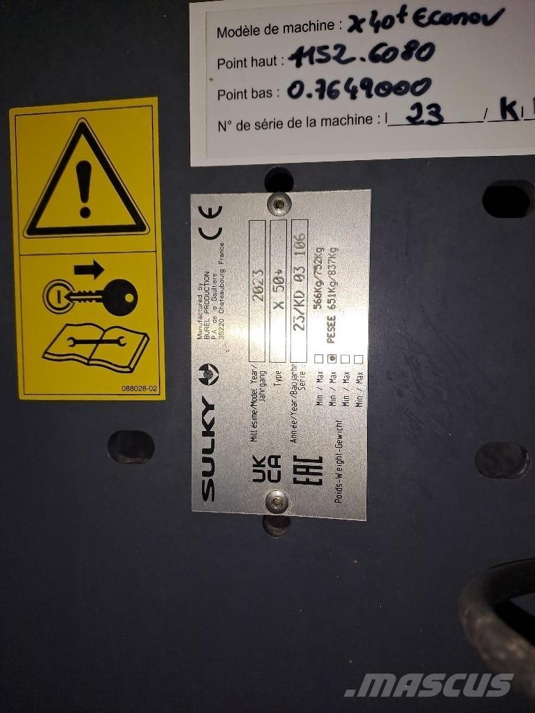 Sulky X50+ Пръскачки на торове