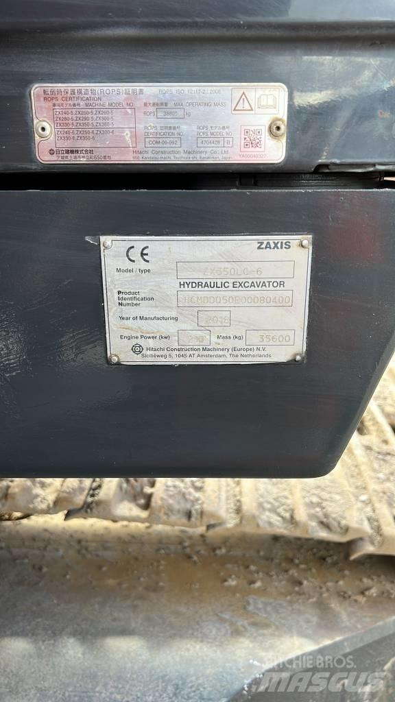 Hitachi ZX350-6 Верижен екскаватор
