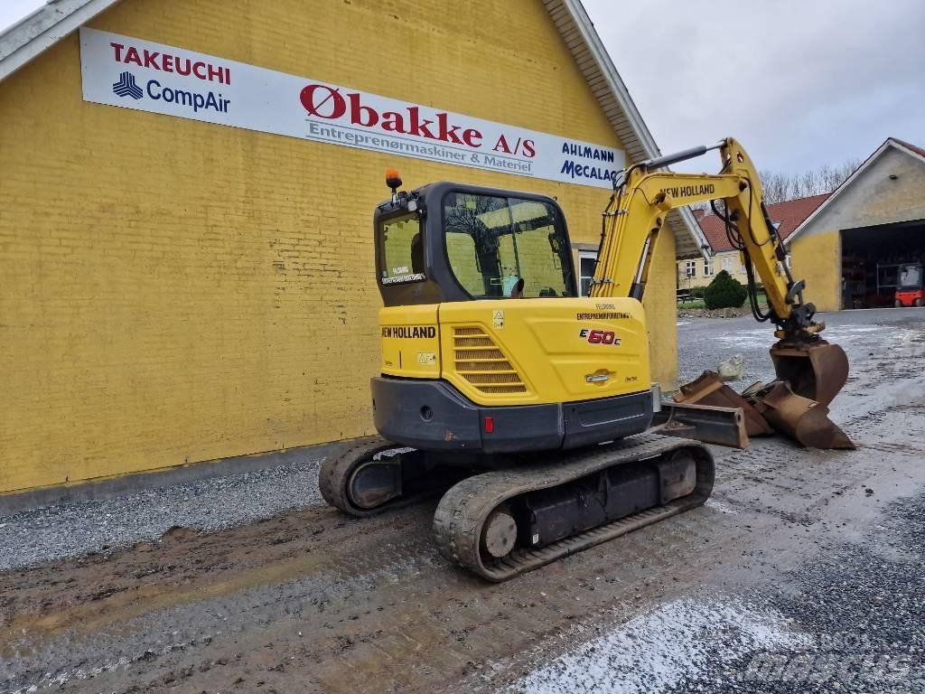 New Holland E60C Мини екскаватори < 7 т