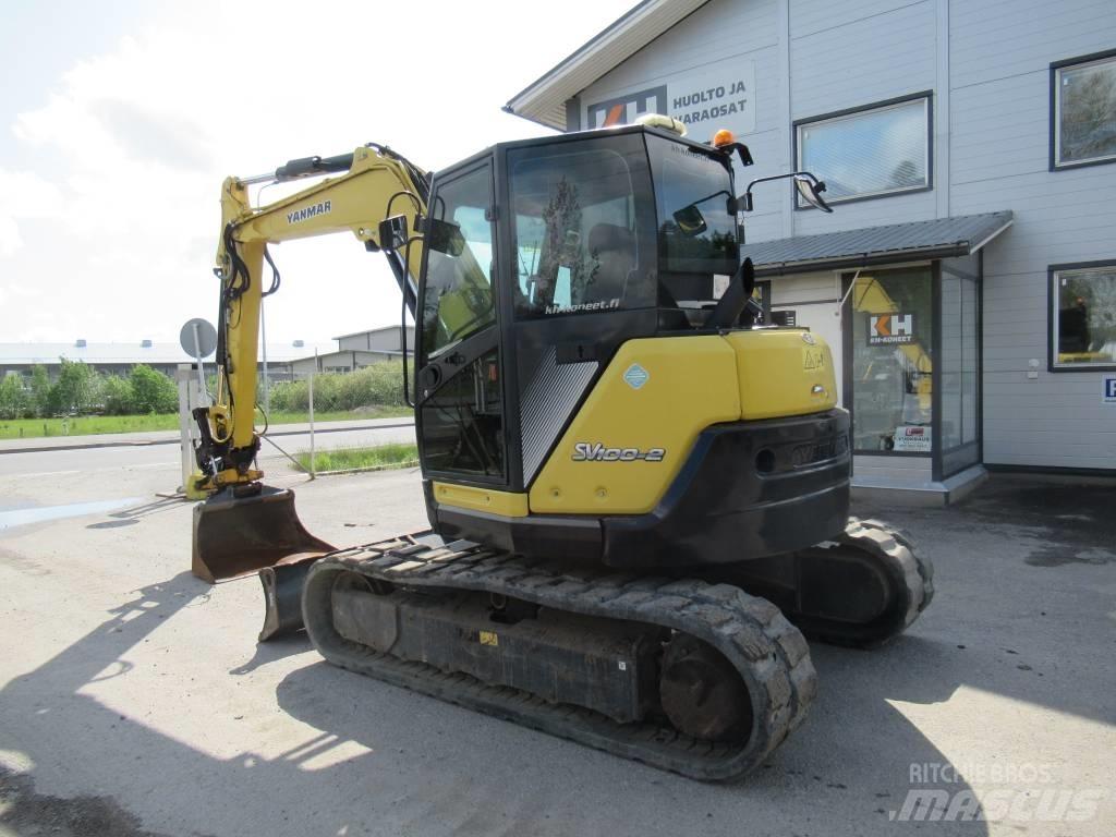 Yanmar SV 100-2A Средни екскаватори 7т - 12т