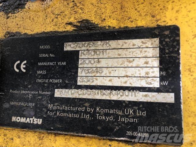 Komatsu PC 750 SE-7K Верижен екскаватор