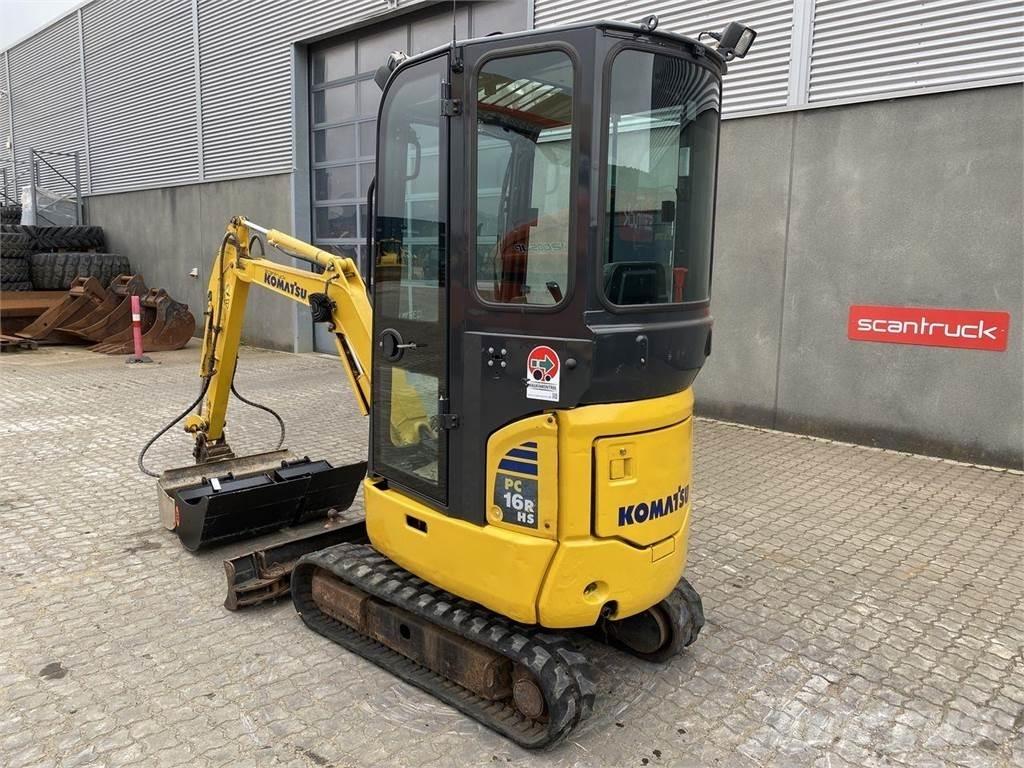 Komatsu PC16R-3HS Колесни екскаватори