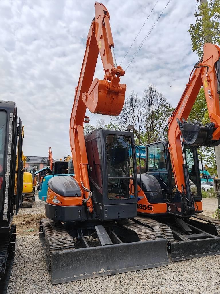 Hitachi ZX55 Мини екскаватори < 7 т